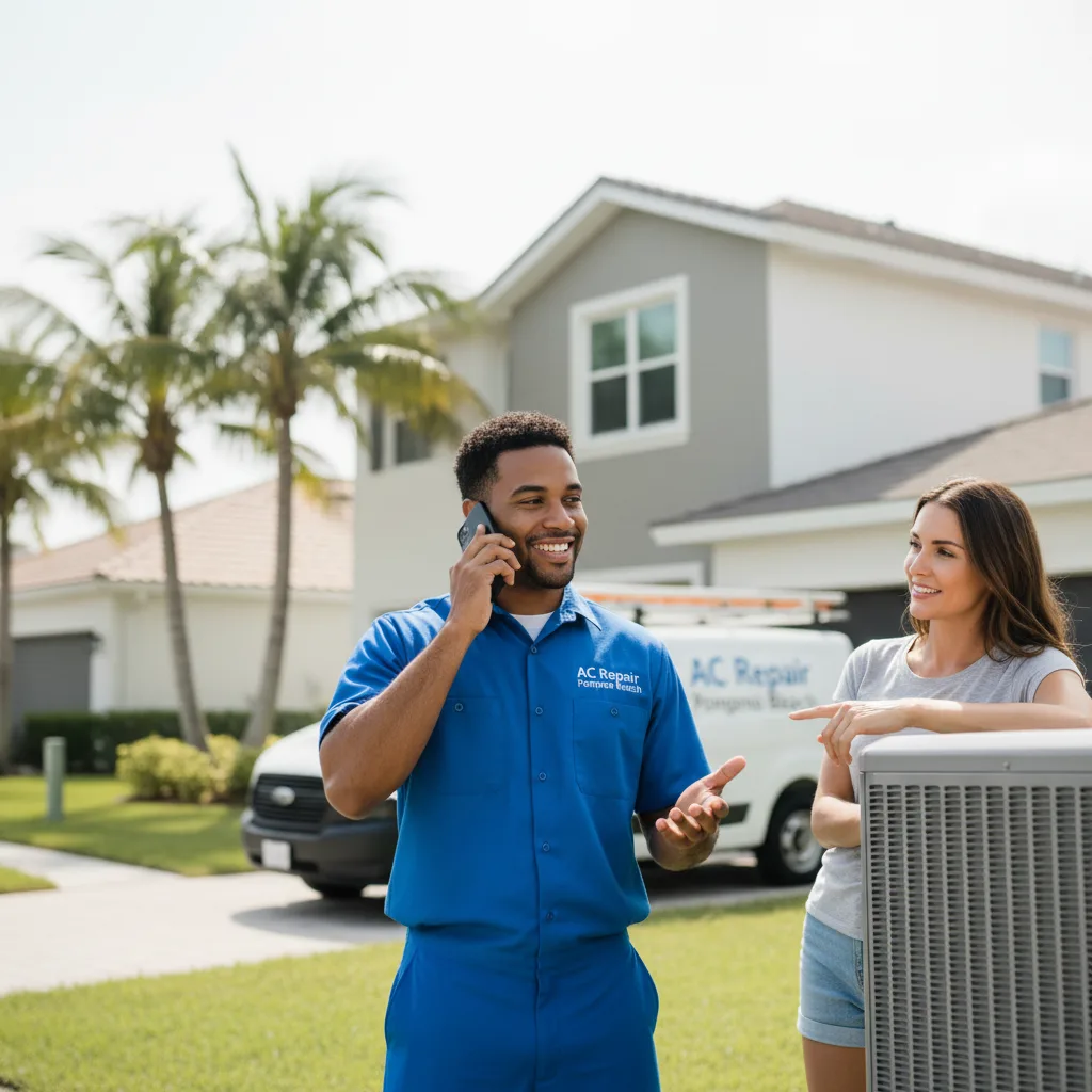 AC Repair Pompano Beach customer support in Millstone Township